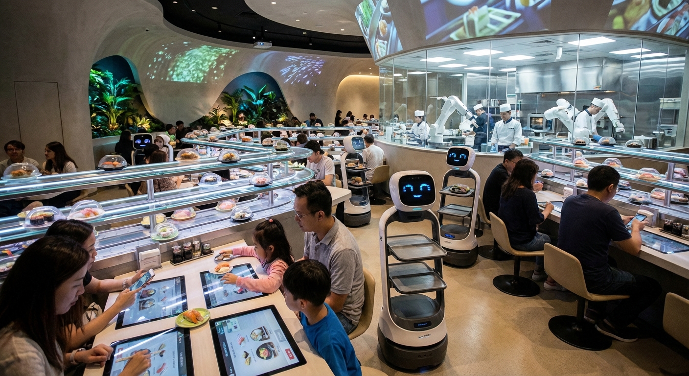 回転寿司の裏側はハイテクの塊？かっぱ寿司に見る外食DXの最前線 - image 1