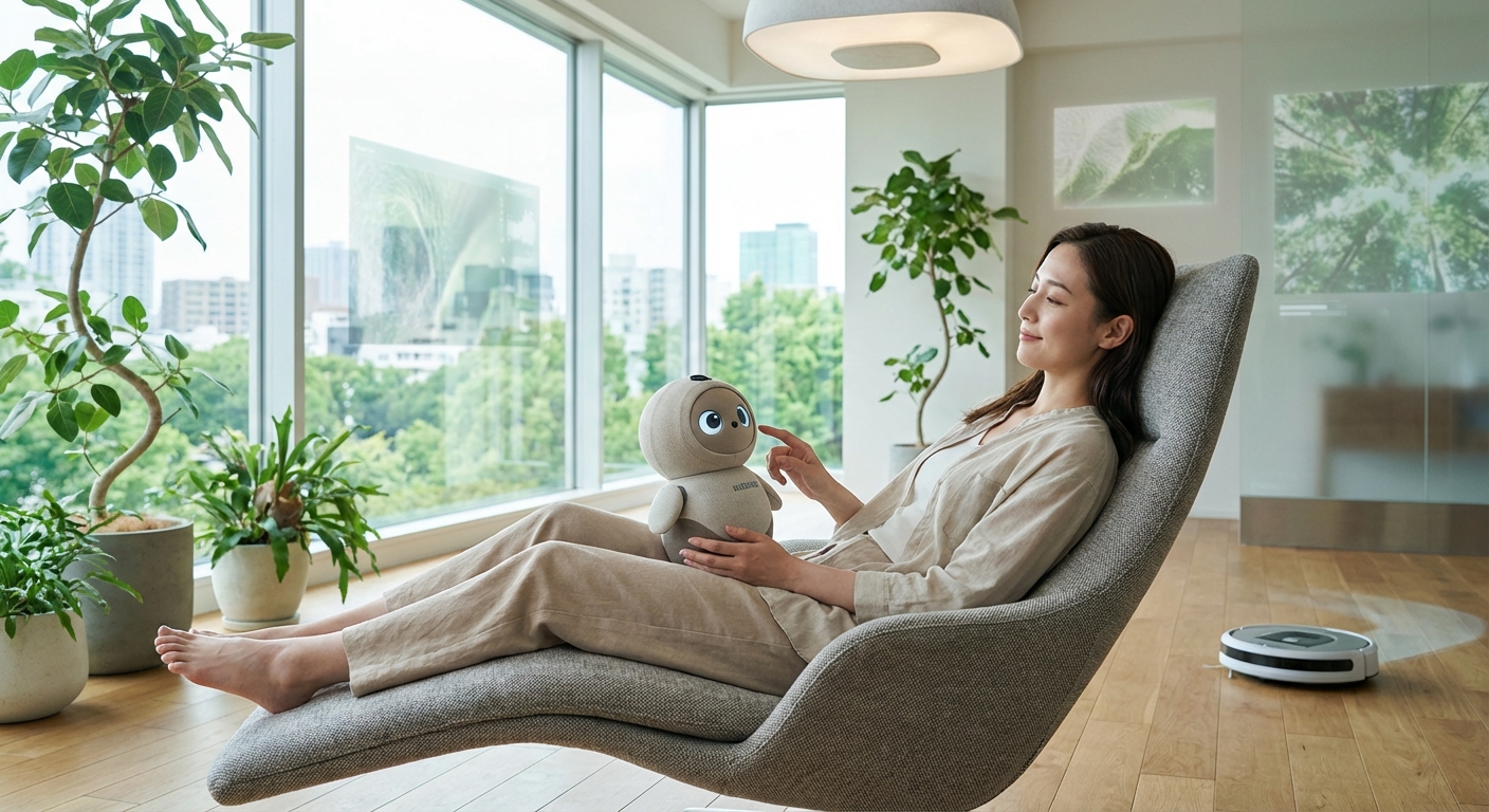 パナソニックの「弱いロボット」NICOBOの実力とは？AI搭載なのに便利じゃない、新しい癒やし体験 - image 3