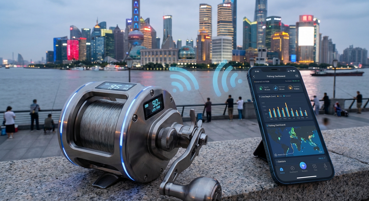 中国で爆売れ！日本のハイテク釣り具：IoTリールと新素材の衝撃 - image 1