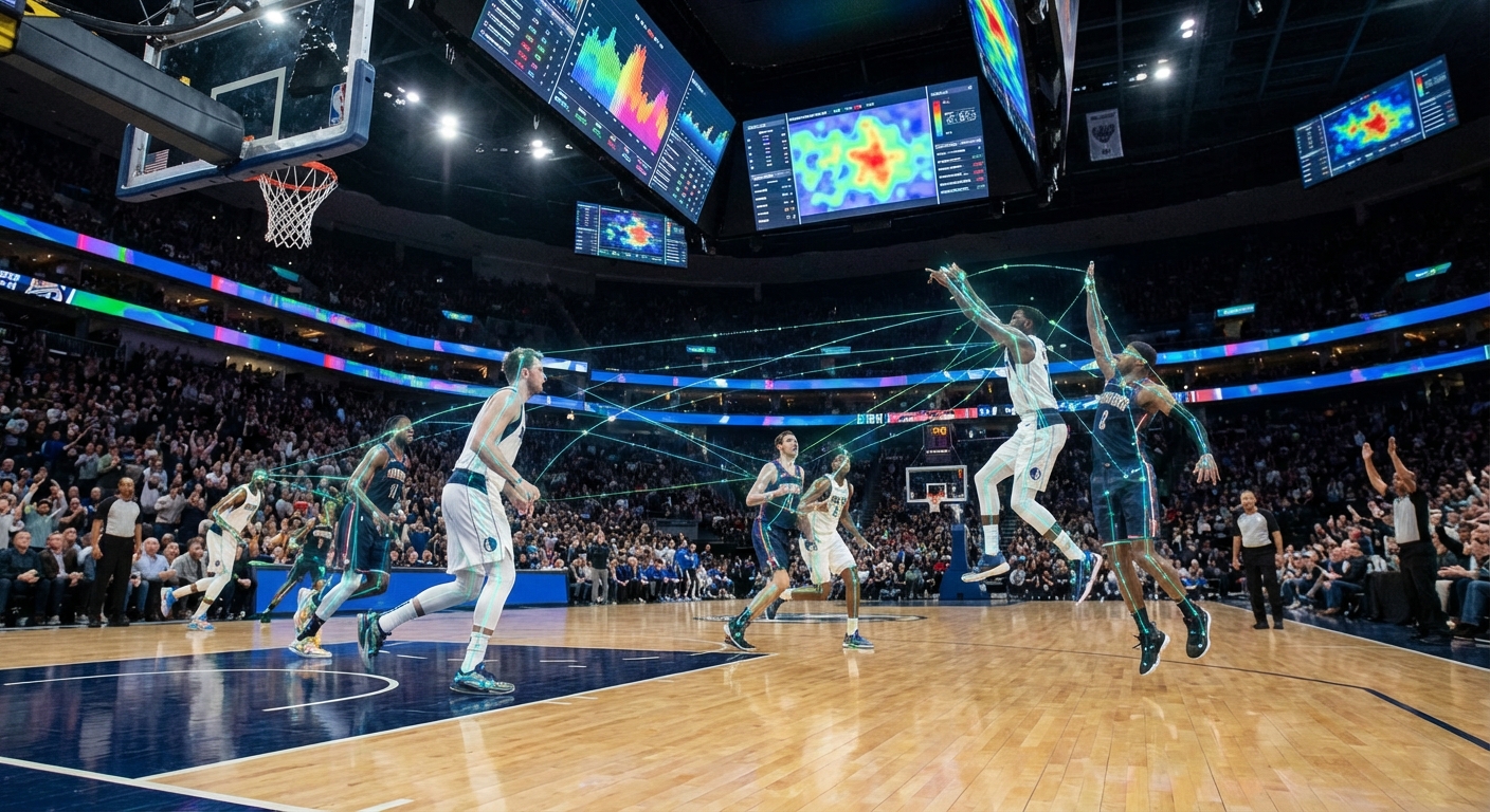NBA観戦が激変！AIと29点トラッキングが描く未来 - image 1